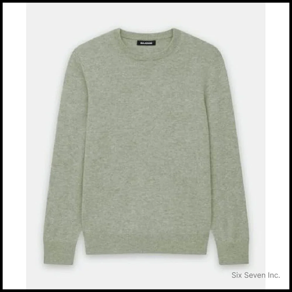 Classic Cashmere Crewneck Sweater Elegant Minimal Chic Timeless Pullover